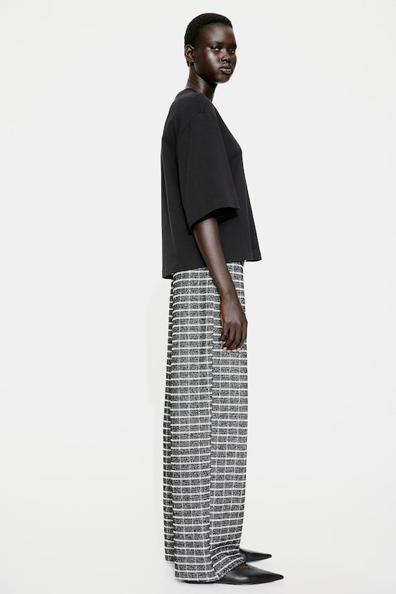 HM Hose Aus Bouclé-Jersey