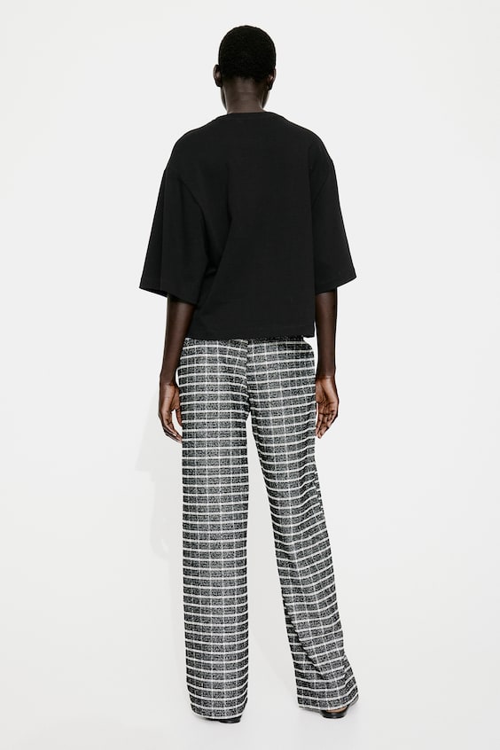 HM Hose Aus Bouclé-Jersey