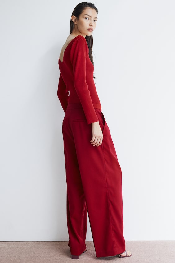 HM Hose Mit Bügelfalten