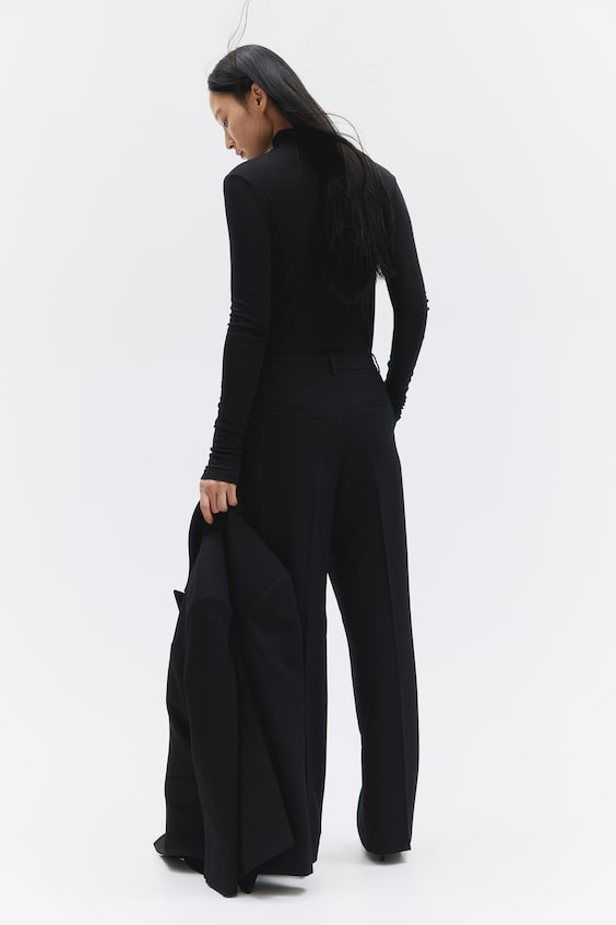 HM Hose Mit Bügelfalten