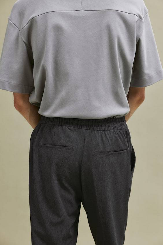 HM Hose Mit Bügelfalten In Slim Fit