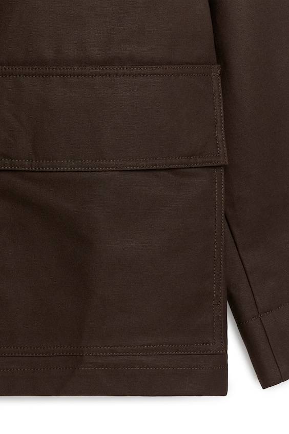 HM Jacke Aus Gewachster Baumwolle