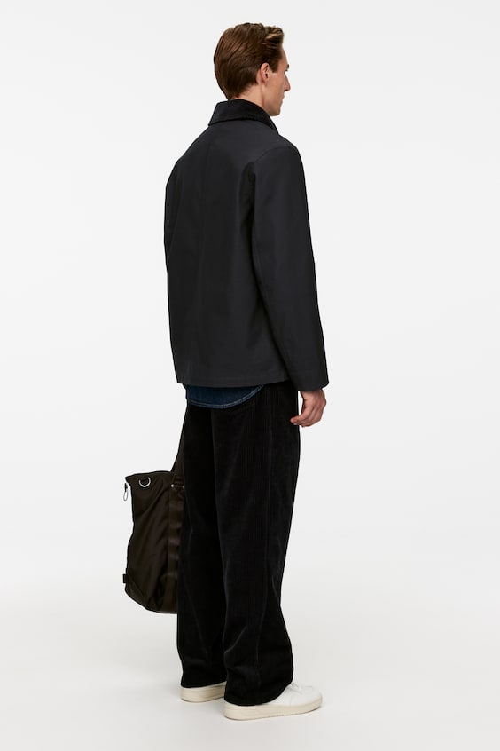 HM Jacke Aus Gewachster Baumwolle