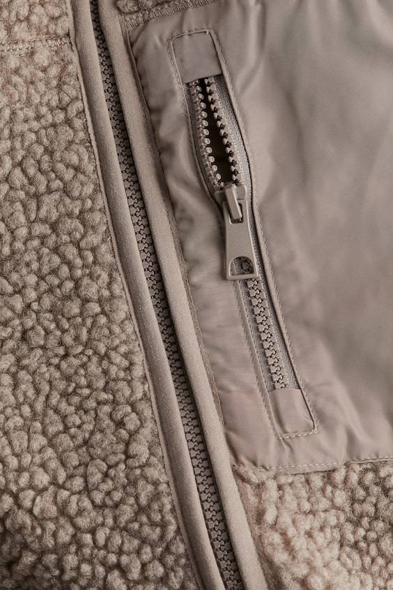 HM Jacke Aus Teddyfleece