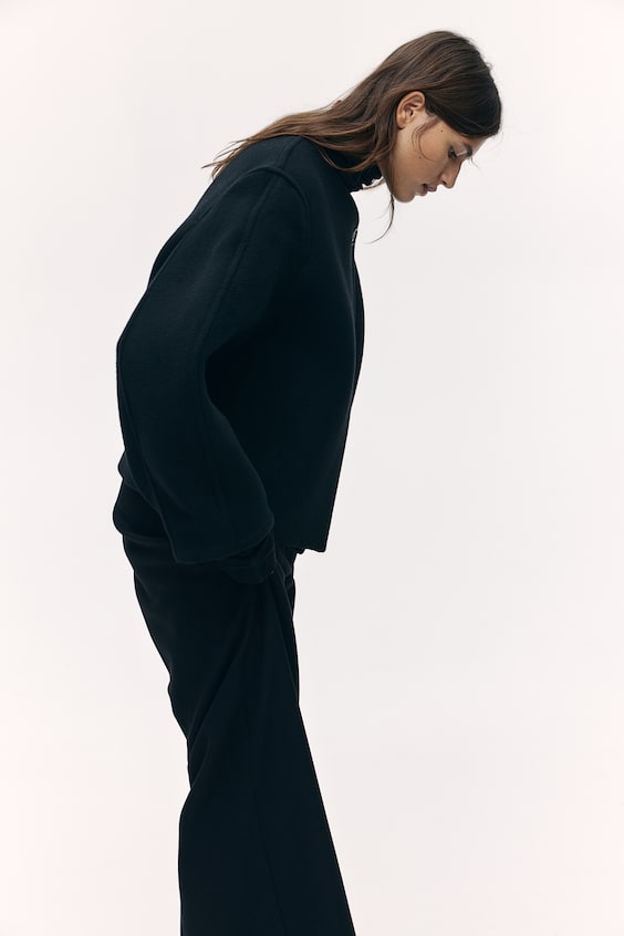 HM Jacke Aus Wollmix