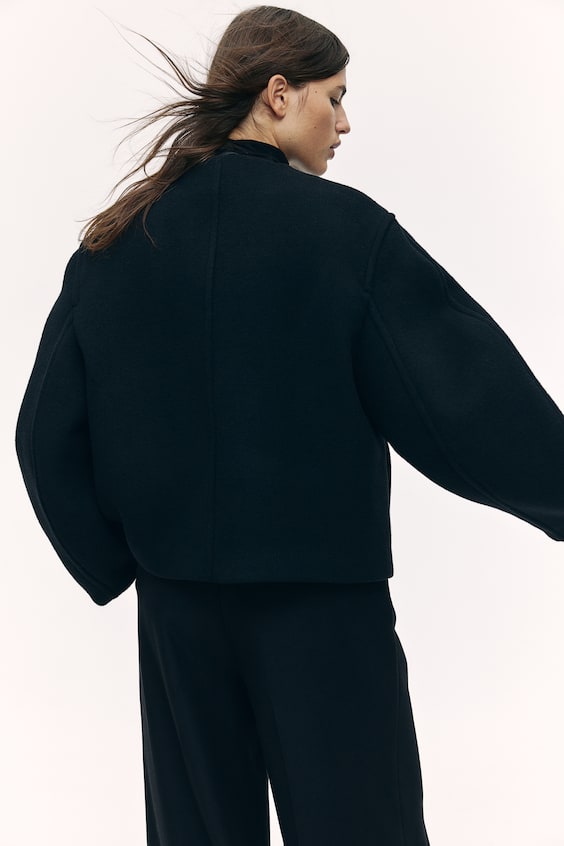 HM Jacke Aus Wollmix