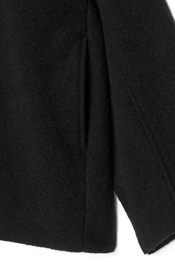 HM Jacke Mit Fransenschal