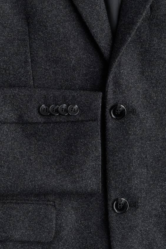 HM Jackett aus Wollmischung in Regular Fit