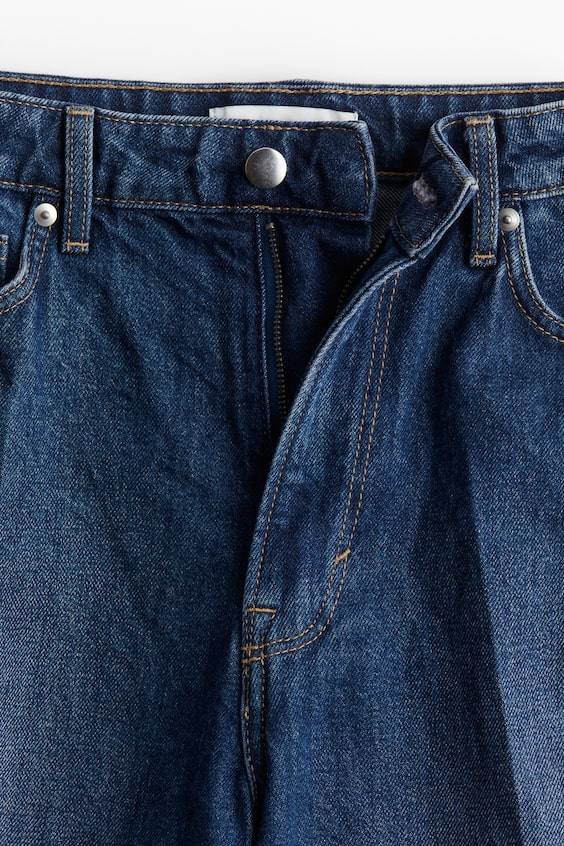 HM Jeans Mit Bügelfalten