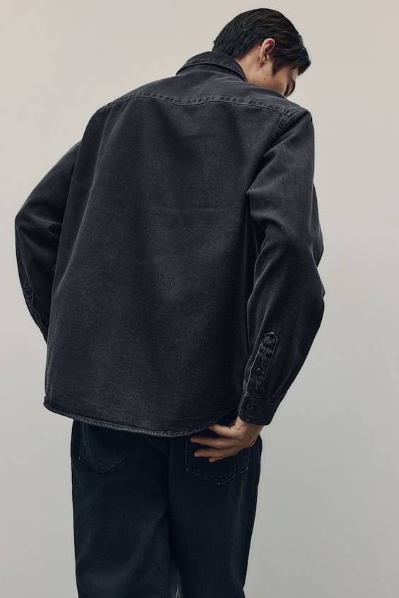 HM Jeanshemd In Regular Fit