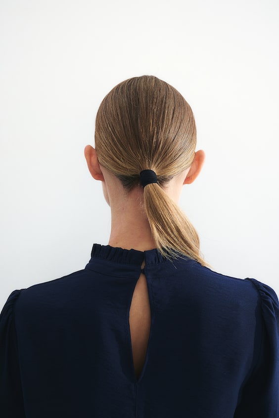 HM Jerseykleid Mit Volant