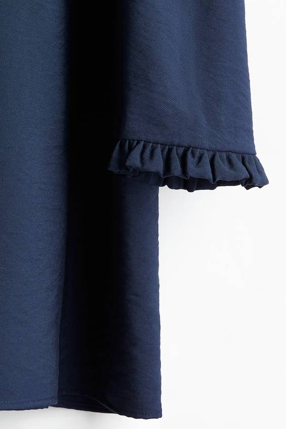 HM Jerseykleid Mit Volant