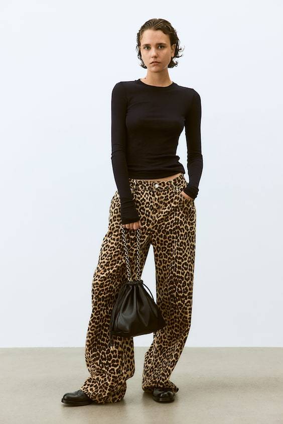 HM Jerseyshirt aus Pima-Baumwolle