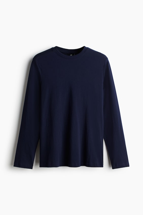 HM Jerseyshirt In Regular Fit