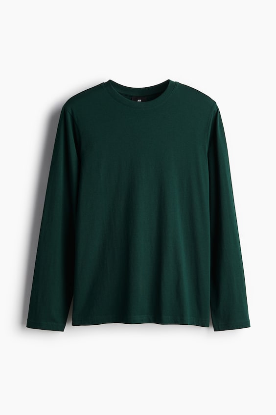HM Jerseyshirt In Regular Fit