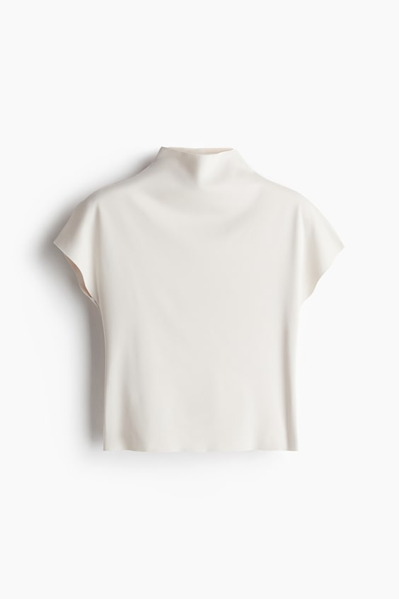 HM Jerseyshirt Mit Turtleneck
