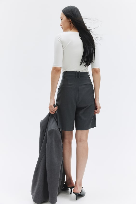 HM Jerseyshirt Mit U-Boot-Ausschnitt