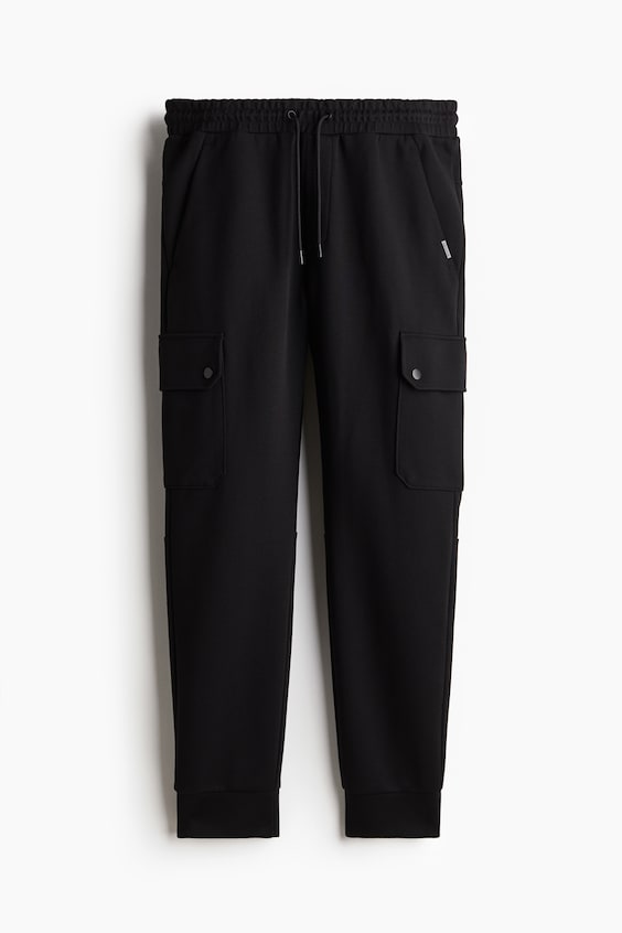 HM Joggpants Aus Scuba In Slim Fit