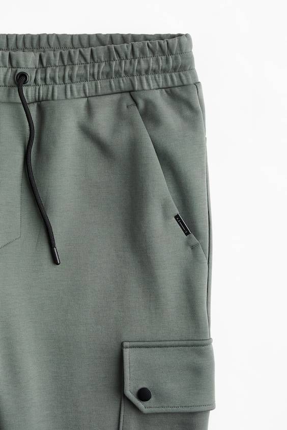 HM Joggpants Aus Scuba In Slim Fit