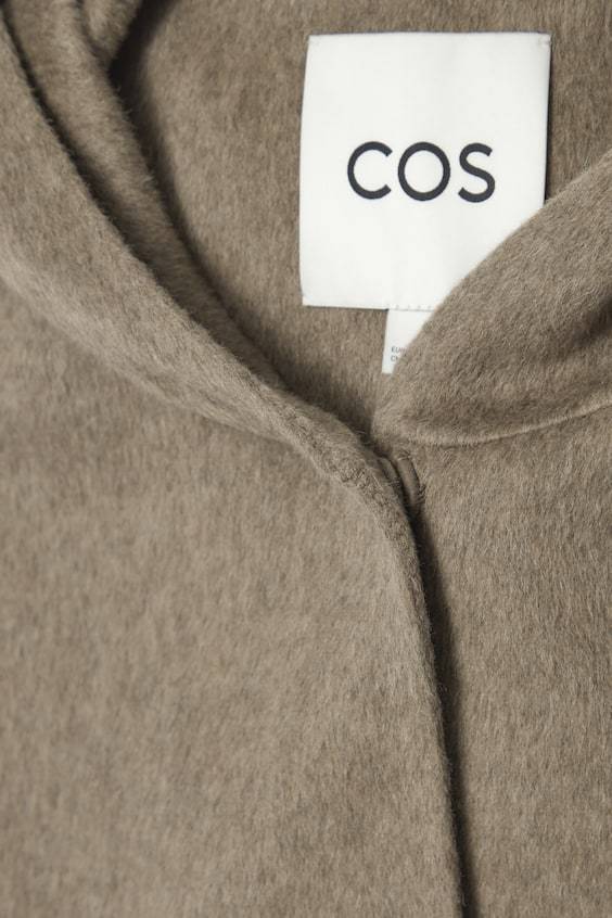 HM KAPUZE AUS DOUBLEFACE-WOLLE