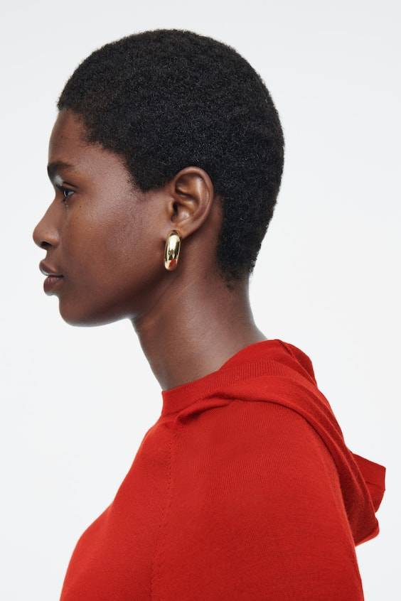 HM KAPUZENPULLOVER AUS MERINOWOLLE