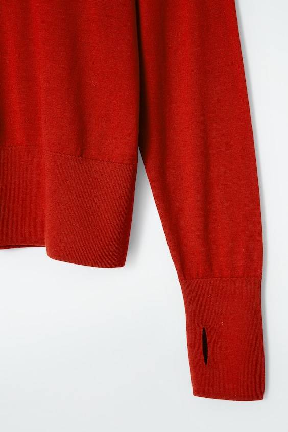 HM KAPUZENPULLOVER AUS MERINOWOLLE