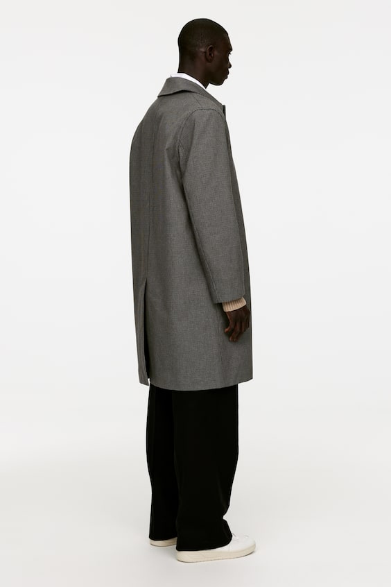 HM Karierter Car Coat