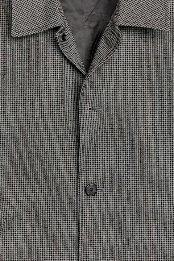 HM Karierter Car Coat