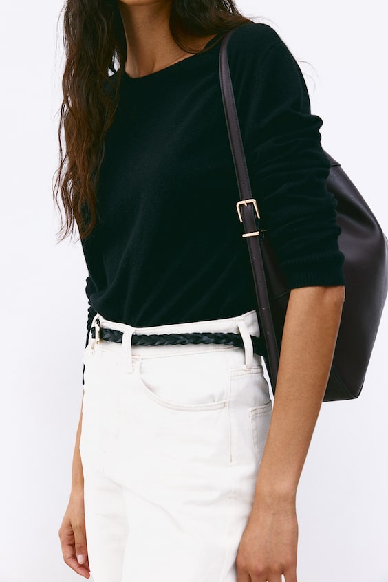 HM Kaschmirpullover In Feinstrick