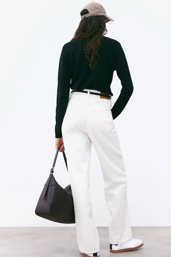 HM Kaschmirpullover In Feinstrick