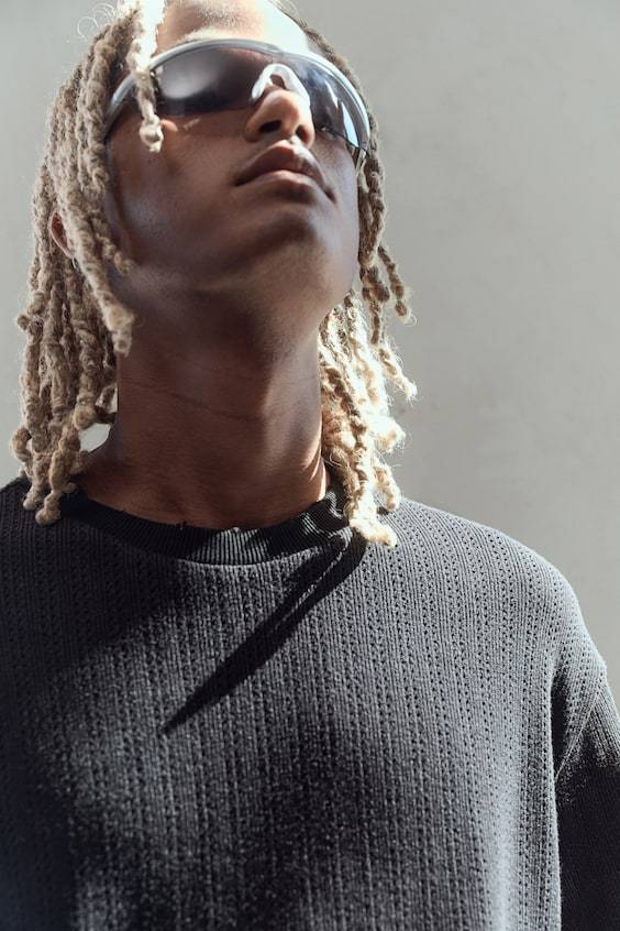 HM Kastiges T-Shirt aus Pointelle-Jersey