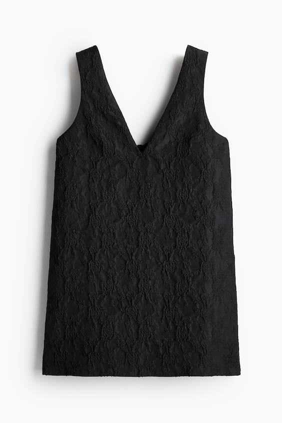 HM Kleid Aus Jacquardstoff