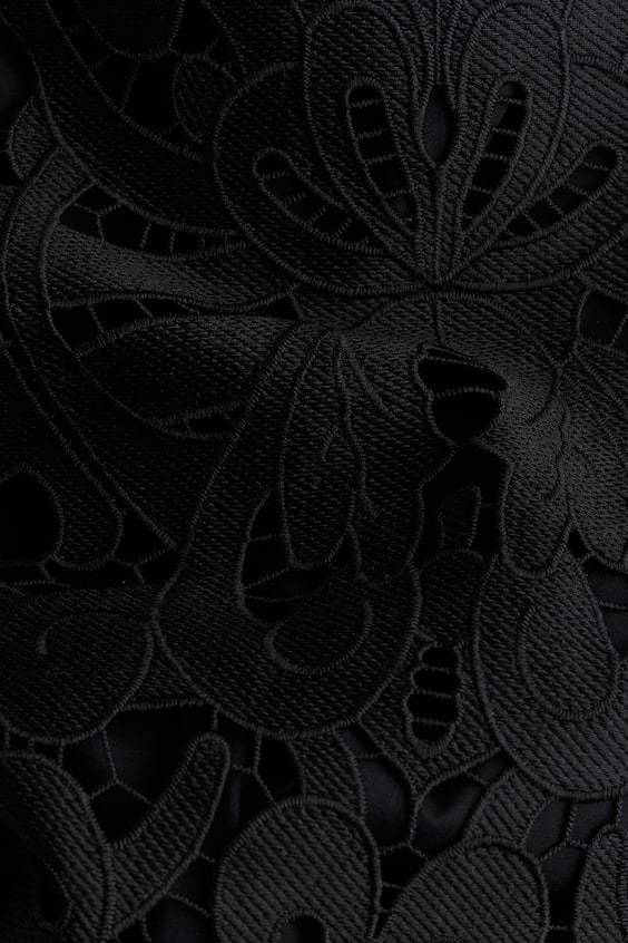 HM Kleid Mit Broderie Anglaise