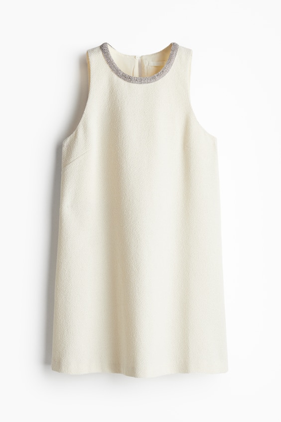 HM Kleid Mit Strassbesatz