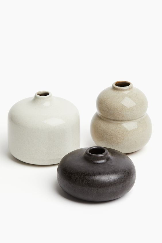 HM Kleine Vase Aus Steingut