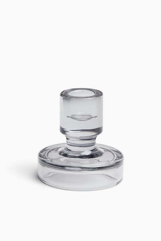 HM Kleiner Kerzenständer Aus Glas