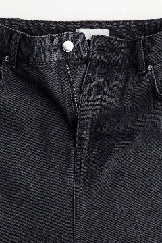 HM Knielanger Jeansrock