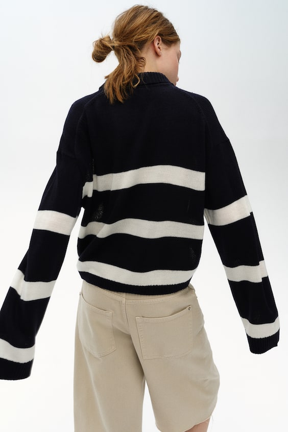 HM Kurzer Polopullover