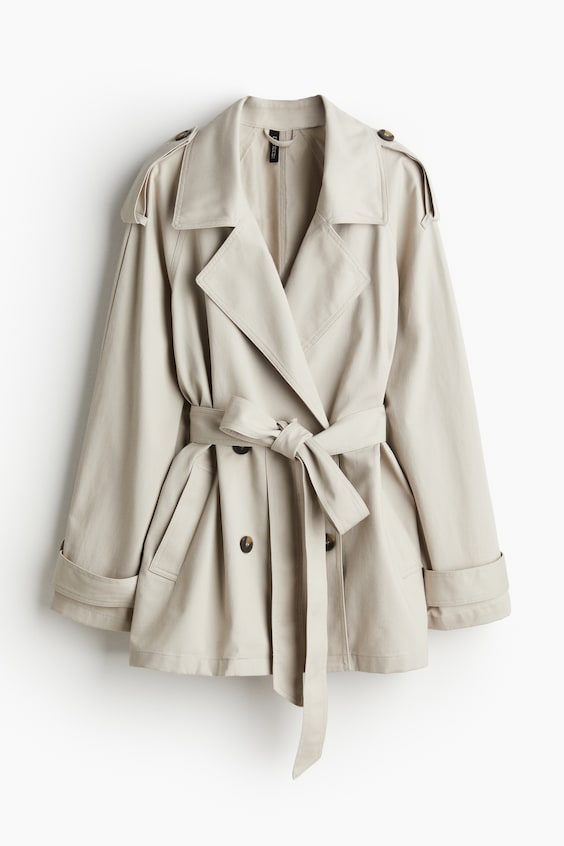 HM Kurzer Trenchcoat