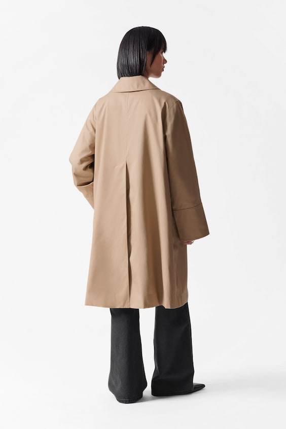 HM Kurzmantel Mit Kragen