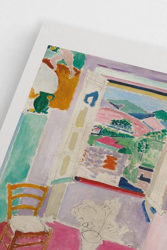 HM La Fenetre Ouverte Poster