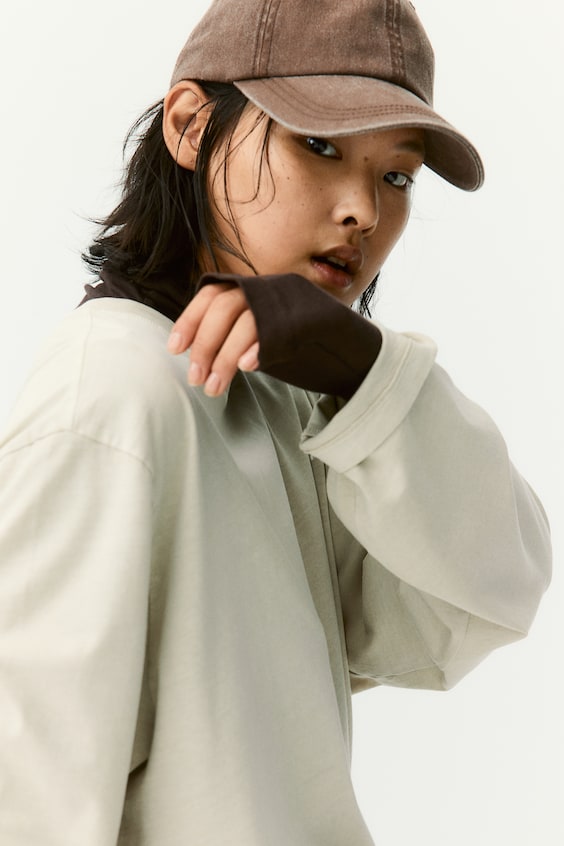 HM Langarmshirt Aus Jersey