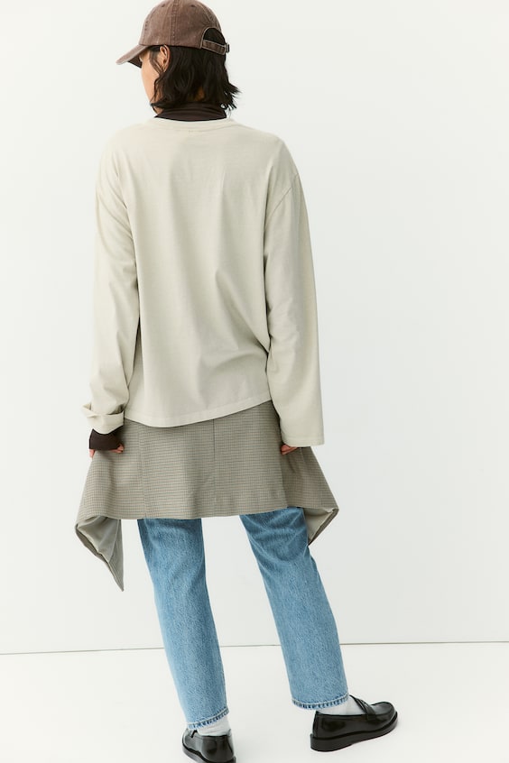 HM Langarmshirt Aus Jersey