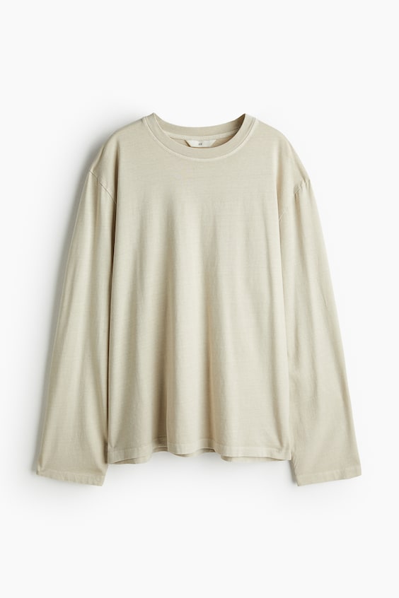 HM Langarmshirt Aus Jersey