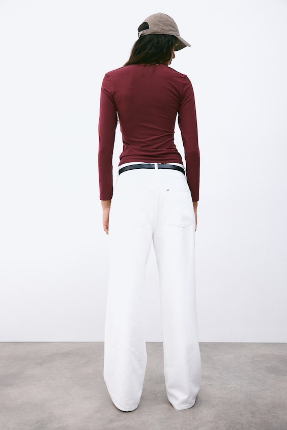 HM Langarmshirt Aus Jersey