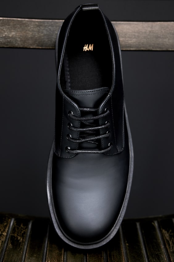 HM Langarmshirt Mit Waffelstruktur In Regular Fit