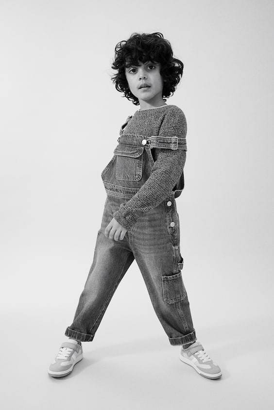 HM Latzhose Aus Denim