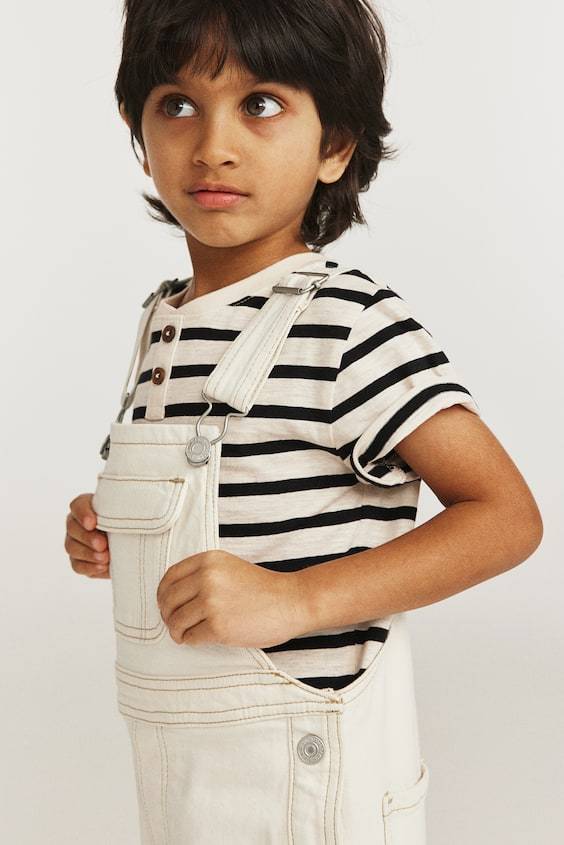 HM Latzhose Aus Denim