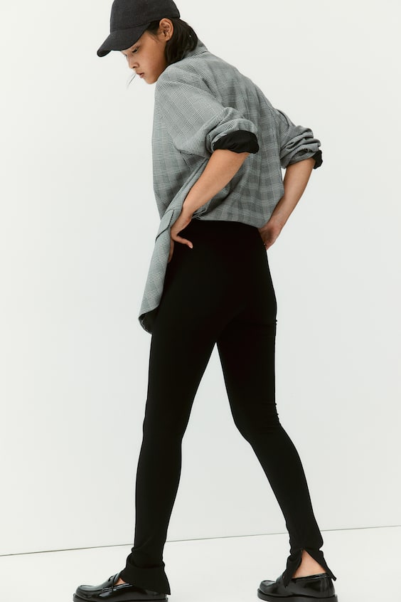 HM Leggings Mit Zippern