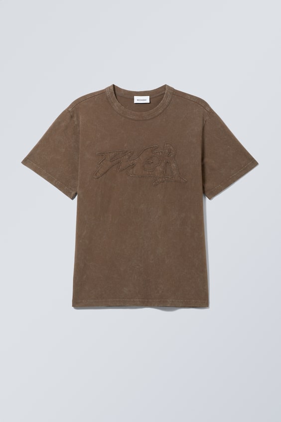 HM Leichtes T-Shirt Mit Grafik